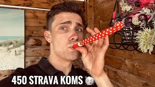 Mijn weg naar de 450 STRAVA KOMS 👑  + herkansing AFDALING viaduct 😅 | Vlog #3