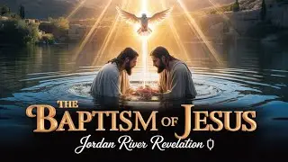 The Jordan River Revelation: Witness the Baptism of Jesus and the Dawn of His Divine Ministry ✨🙏