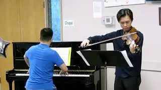 Work in Progress:  Beethoven - Violin Sonata No  5 Mvt 1 Spring; (Age 17) Jun 2025