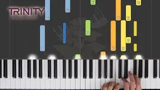 Island in the Sun / TRINITY Piano Grade 2 2021-2023 / Synthesia Piano tutorial