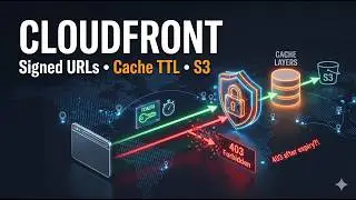 AWS CloudFront Signed URLs Explained | Cache TTL, Signed Cookies & S3 Deep Dive