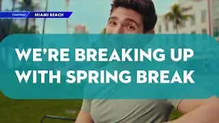 Miami Beach is breaking up with spring break &mdash; or at least trying to