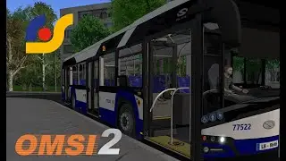 Omsi 2 Solaris Urbino 12IV Riga Repaint #77522 | Demonstration | Liepaja 2020