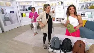 Aimee Kestenberg Tamitha Leather Sling Bag on QVC