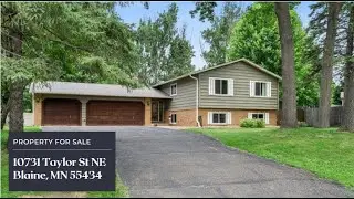 Home for Sale: 10731 Taylor Street NE, Blaine