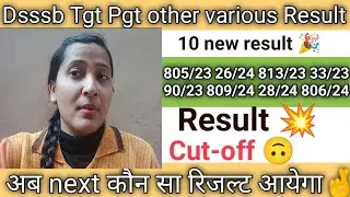 Dsssb new result 2025|dsssb tgt pgt result 2025|staff nurse result|pgt political science result||