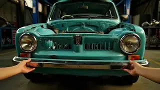 $500 Junk Car to Luxury Beast &ndash; AI Restoration ASMR 