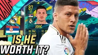 SHOULD YOU DO THE SBC? IS THE 87 PLAYER MOMENTS LUKA JOVIC SBC WORTH IT!