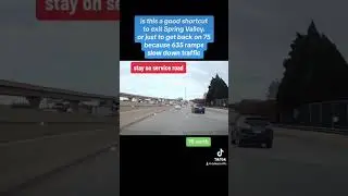 dallas 75 shortcut #cars #dallas #traffic #shortcut