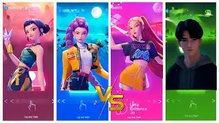 K-pop Demon Hunters _ Первая встреча Saja Boys - Coffin Dance Song TILES HOP