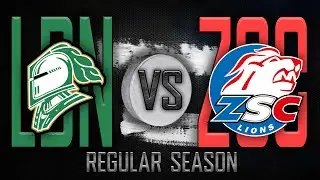 LONDON KNIGHTS VS ZSC LIONS | REGULĀRĀS SEZONAS 16. SPĒLE