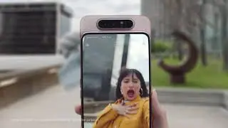 Samsung Galaxy A80 first look.