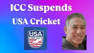 USA Cricket Suspended by ICC!