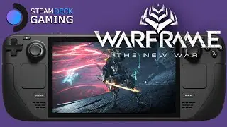 Steam Deck Gameplay - Warframe - 60 FPS Super Smooth