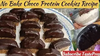 Healthy No Bake Chocolate Coated Energy Cookies | Protein Bars Recipe ||Guilt Free Energy Snack || 