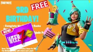Fortnite ALL WEEK 7 Challenge New Water Level 6th stage | Season 3 NEW Update 13.40 Soon