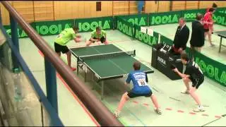 Abich/Spreckelsen - Dierks/Schwarzer // Livestream Deutsche Jugendmeisterschaft Tischtennis 2013