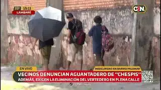 Vecinos denuncian aguantadero de “chespis” y ola de robos
