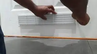 Installing a Vent in a Hollow Door