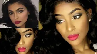 KYLIE JENNER Makeup x Hair Tutorial (Talk Through) | PETITE-SUE DIVINITII