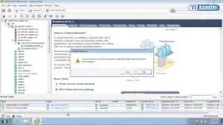 VMWare Training 3-11 Delete Virtual Machine