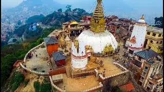Kathmandu Valley Full View From Swayambhunath