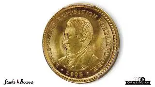 1905 Lewis and Clark Exposition Gold Dollar. MS-67 (PCGS). CAC.