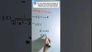 Continuity of function #shorts #maths #tricks #youtubeshorts #bs #bsc #ms #msc #PhD #afmathe #ppsc