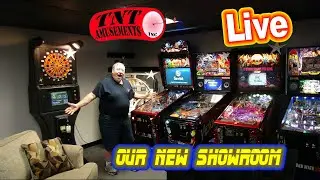Special LIVE WEDNESDAY 9pm Eastern--Our New Showroom Area  TNT Amusements