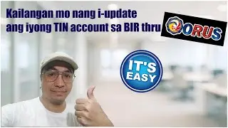 How to register and create my digital TIN ID online thru ORUS / BIR | Infovlog