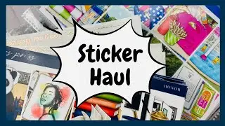 Sticker Haul featuring PlannerChoco, CoffeeMonsterzCo, Caress Press, and MORE!