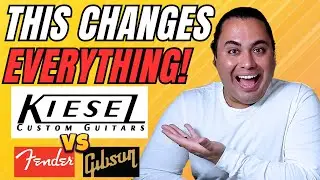 Why Kiesel SMOKES Gibson & Others In Online Guitar Building!