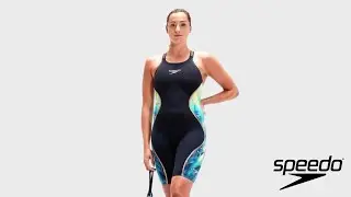 Speedo Fastskin LZR Pure Intent Closedback Kneeskin in Cosmic Storm | ProSwimwear
