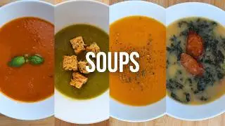 4 Cosy Autumn Soups – Quick, Easy & Packed with Vitamins!