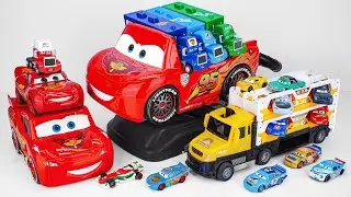 Lightning McQueen Super Unboxing 🚗💨 | Lightning McQueen, Chick Hicks, Mack, Doc Hudson, Cruz Ramirez