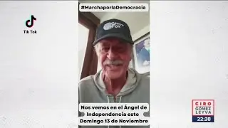 Vicente Fox invita a manifestarse a favor del INE | Noticias con Ciro G&oacute;mez Leyva