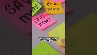 DIY PLANNER/JOURNAL IDEAS 🔖 #mustwatch #viral