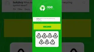 Ask Ree | What do the numbers inside the recycling symbol mean?