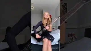 Vamp anthem by playboi carti on an electric guitar