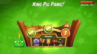 KPP Shortcut (failed) - No Red,Blues,Chuck,Hal - King Pig Panic, Angry Birds 2 