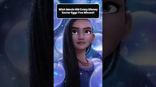 Wish Movie Hid Crazy Disney Easter Eggs You Missed 😱😱 #shorts #disney #wish