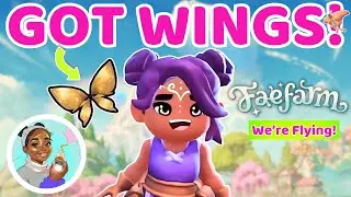 I Finally Got My Wings in Fae Farm&hellip;I&rsquo;m Screaming! | Cozy Gameplay