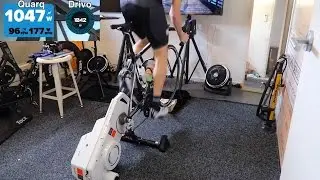 ELITE DRIVO SMART TRAINER: 90min Ride and Sprint Test