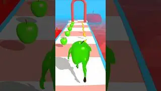 Fruit Giant Lvl.1 - Making Fruits Bigger With Every Bite 🍌🔥 #shorts #games #fruitgiant #gameshorts