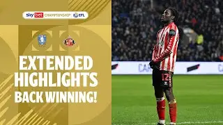BACK WINNING!! | Sheffield Wednesday v Sunderland extended highlights