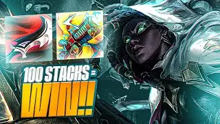 SENNA WITH 100 STACKS IS A GUARANTEED VICTORY!! - LoL Wild Rift