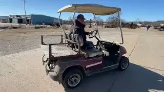 Lot 6 - Yamaha Gas Golf Cart 