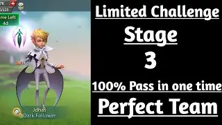 Lords Mobile limited challenge darkness calls stage 3|Dark follower limited challenge stage 3