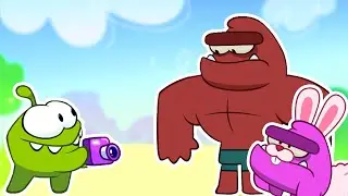 ( &bull;̀ - &bull;́ ) Best moments with Gloomy and Serious friend of Om Nom