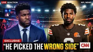 Emmanuel Acho BLASTED By Fans For Defending Stefanski Over Shedeur Sanders!